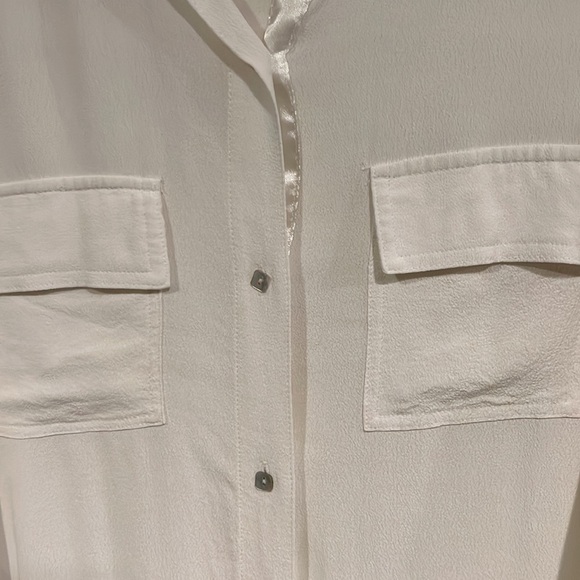 Kate Hill Tunic Blouse with Satin Trim Size 1X - Picture 5 of 12